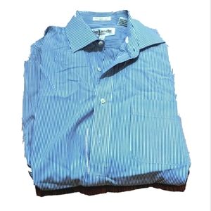 Mid 90's Guy LaRoche men French designer Egyptian cotton shirt - Size 15.5